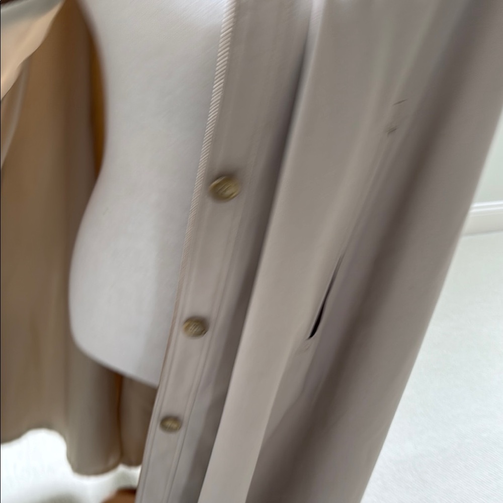Vintage Rain Shedder Beige Cape Coat one size - Picture 3 of 7